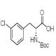 N-叔丁氧羰基-D-3-氯苯丙氨酸-CAS:80102-25-6