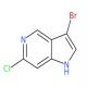3-溴-6-氯-1H-吡咯并[3,2-c]吡啶-CAS:1000341-61-6