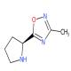 (S)-3-甲基-5-(2-吡咯烷基)-1,2,4-惡二唑-CAS:343246-61-7