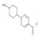 1-甲基-4-(4-硝基苯基)哌嗪-CAS:16155-03-6