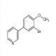 3-(3-溴-4-甲氧基苯基)吡啶-CAS:914349-55-6