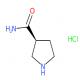 (S)-吡咯烷-3-甲酰胺鹽酸鹽-CAS:1279048-81-5